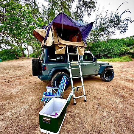 Explore Maui'S Diverse Campgrounds And Uncover The Island'S Beauty From Fresh Perspectives Every Day As You Journey With Aloha Glamp'S Great Jeep Equipped With A Rooftop Tent パイア エクステリア 写真