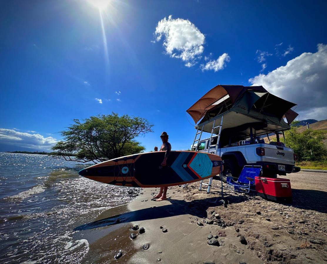 Explore Maui'S Diverse Campgrounds And Uncover The Island'S Beauty From Fresh Perspectives Every Day As You Journey With Aloha Glamp'S Great Jeep Equipped With A Rooftop Tent パイア エクステリア 写真