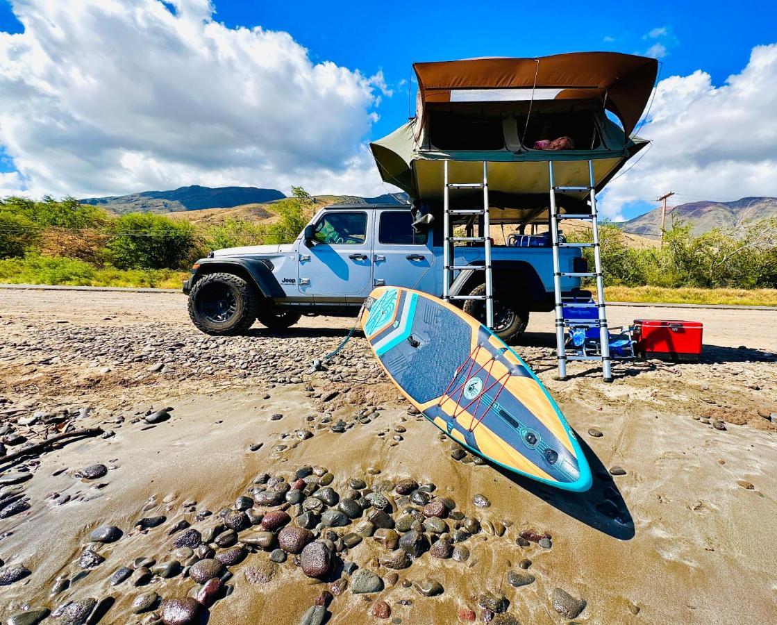 Explore Maui'S Diverse Campgrounds And Uncover The Island'S Beauty From Fresh Perspectives Every Day As You Journey With Aloha Glamp'S Great Jeep Equipped With A Rooftop Tent パイア エクステリア 写真